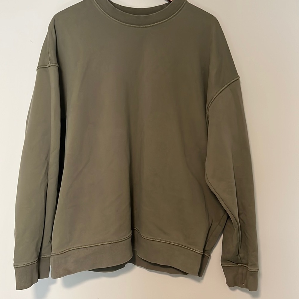 Banana Republic - Crewneck Sweatshirt - Olive Green - XL - GUC